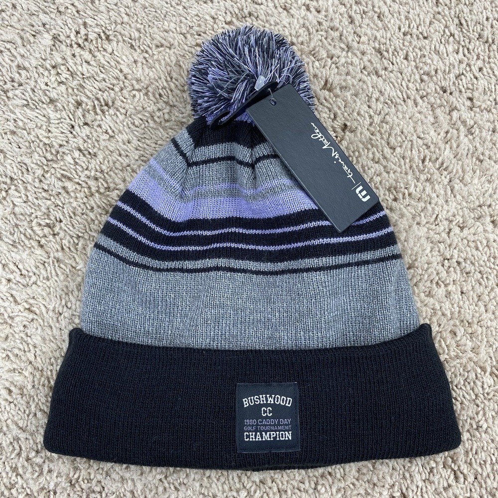 Travis Mathew Golf Beanie Doggy Paddle Bushwood Country‎ Club Caddy Day Knit Cap